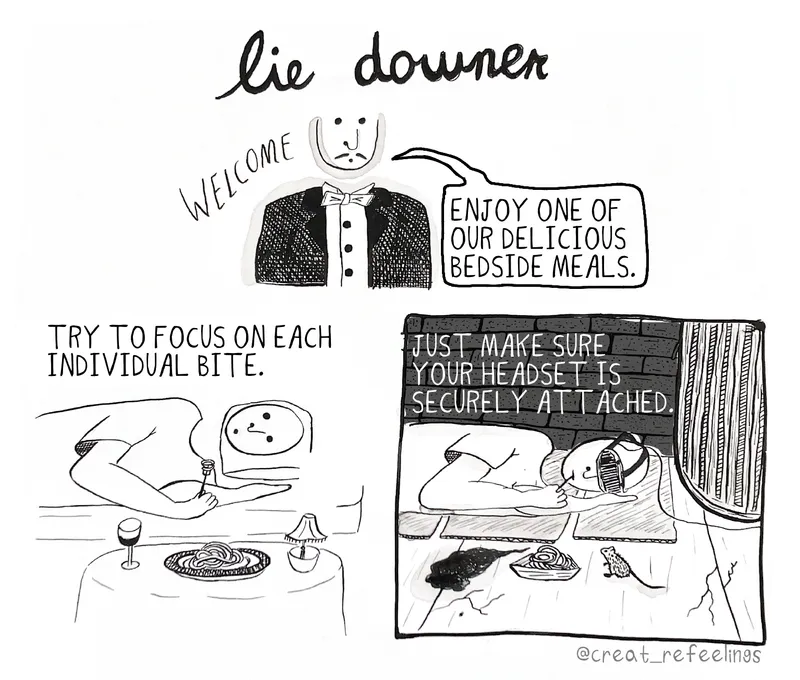 Lie downer